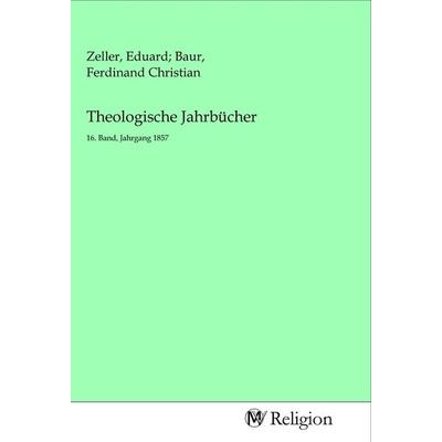 Theologische Jahrbücher, Taschenbuch von , MV-Religion, 978-3-96881-287-8