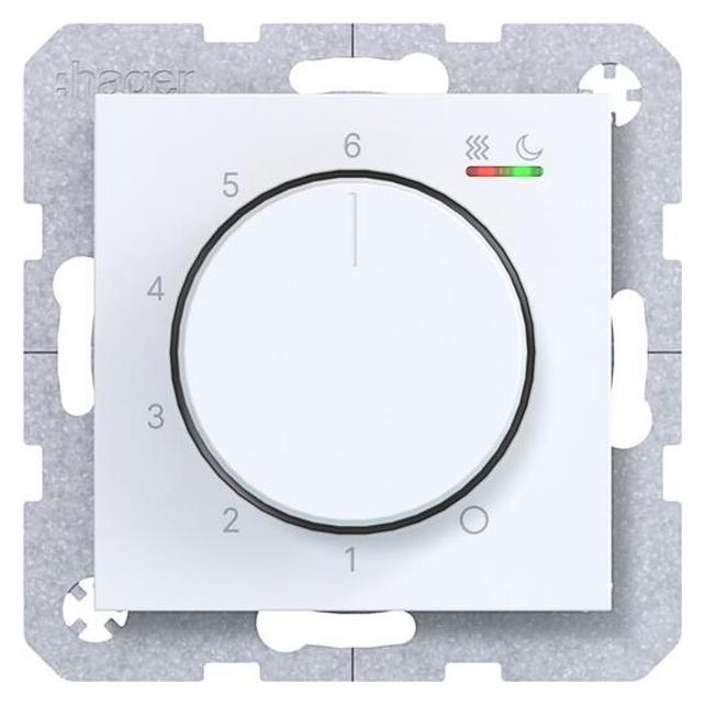 Hager TEMP.REGLER 230V/15W,HEIZEN/KÜ / HAGERS WAN5011WM BERKER AX/ WAN5011WM (WAN5011WM)