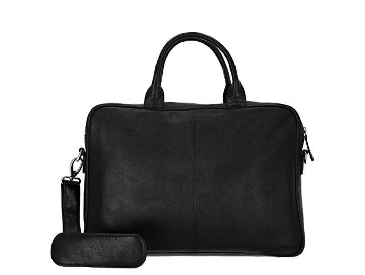 Dermata Aktentas leer 39 cm laptopvak
