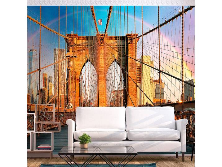 Vlies Fototapete Bridge to Happiness 300 x 210cm 300 x 210 cm