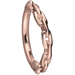 Chirurgenstahl Segmentring Clicker KETTEN-DESIGN