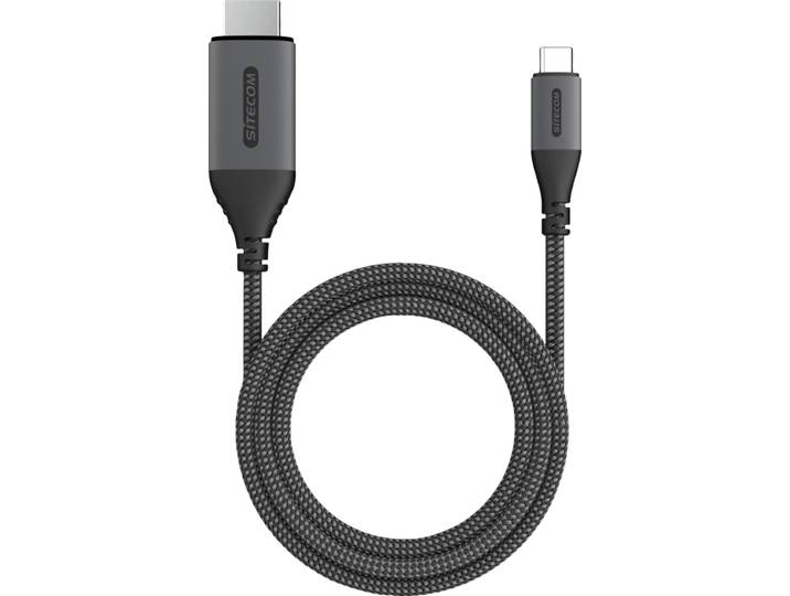 Sitecom USB-C naar HDMI 2.0 Kabel 1,8 meter