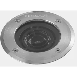 LEDS C4 Bodeneinbauleuchte IP65-IP67 KAY Ø125MM LED 10W 3000K AISI316-EDELSTAHL 925lm LEDS-55-E011-CA-CL