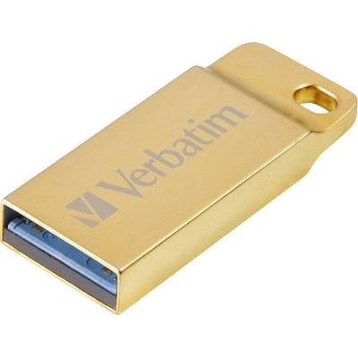 VERBATIM USB 3.0 Drive 64GB Metal Executive, gold