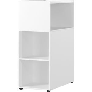 Germania Standcontainer Mailand 4378-84, weiß, mit 5 Fächern, Tiefe 80cm
