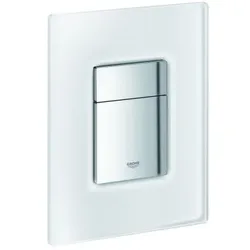 Grohe Skate Cosmopolitan Betätigunsplatte 38845MF0 daVinci weiss Glas, senkrechte/waagerechte Montage