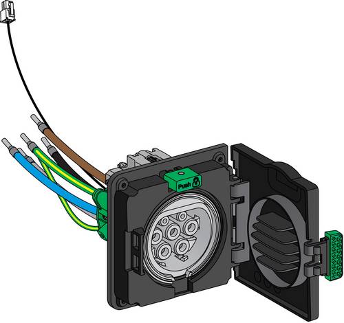 Schneider Electric EVP1HSM23 eMobility Ladesteckdose Typ 2 32A