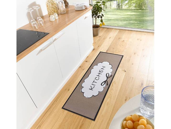 Tapis de couloir Kitchen Cloud 50 x 0 x 150cm Marron