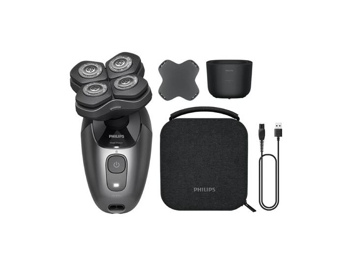 Philips Philips Head Shaver Pro S7000 Rasier Set Schwarz