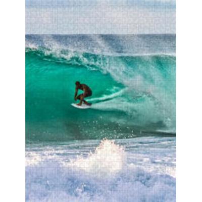 CALVENDO Puzzle Surfen auf der perfekten Welle 1000 Teile Lege-Größe 480 x 640 cm Foto-Puzzle Bild von Peter Roder