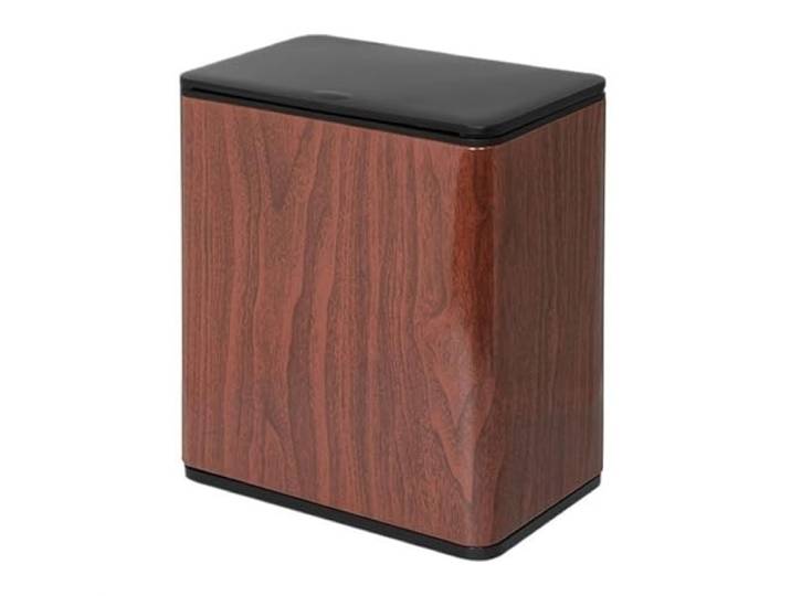 9bbhfJw4R Haushaltsmülleimer Schlanker Badezimmer-Mülleimer(Brown Red)