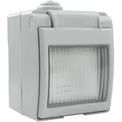 Ein- und Aus- Schalter Aufputz IP55 grau M-L 1570.00