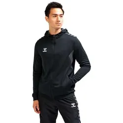 Hummel Authentic PL Trainingsjacke schwarz/grau