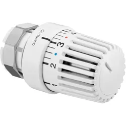 Oventrop Thermostatkopf Uni LV Vaillant 1616001 weiss, für Vaillant Thermostatventile
