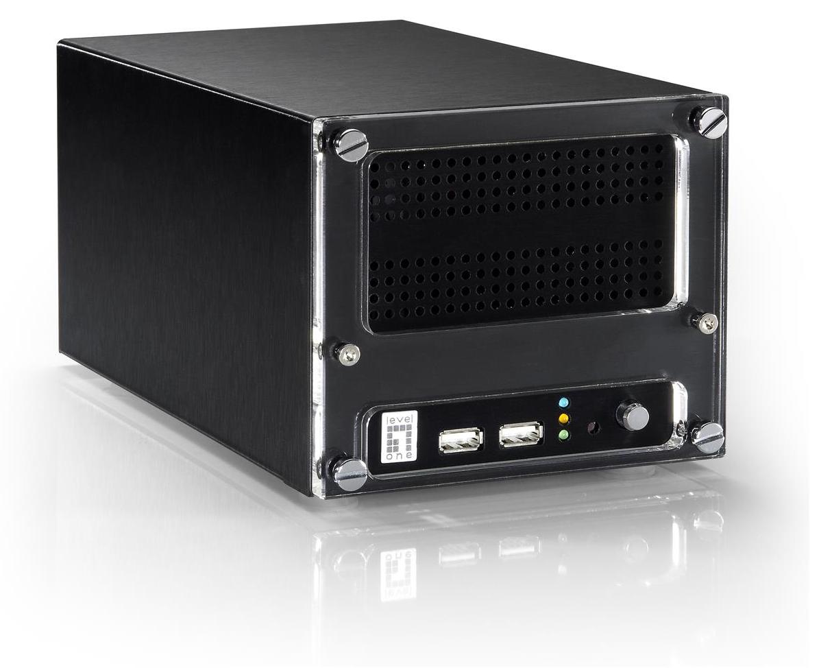 LevelOne NVR-1209, 9 Kanäle, 3 Benutzer, G.711, PCM, H.264, Eingebettetes LINUX, Multi