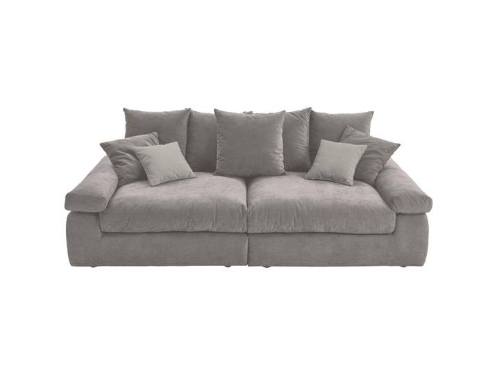 Bigsofa, Greige, 260x90x140 cm, Textil, 4-Sitzer, Modern, CARRYHOME