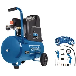 Scheppach 24 L Kompressor HC30o inklusive 13-teiligem Zubehör-Set