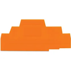 WAGO Abschlußplatte orange 280-304