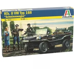 Italeri: Kfz. II VW Typ 166 Panzerbausatz, 1:35