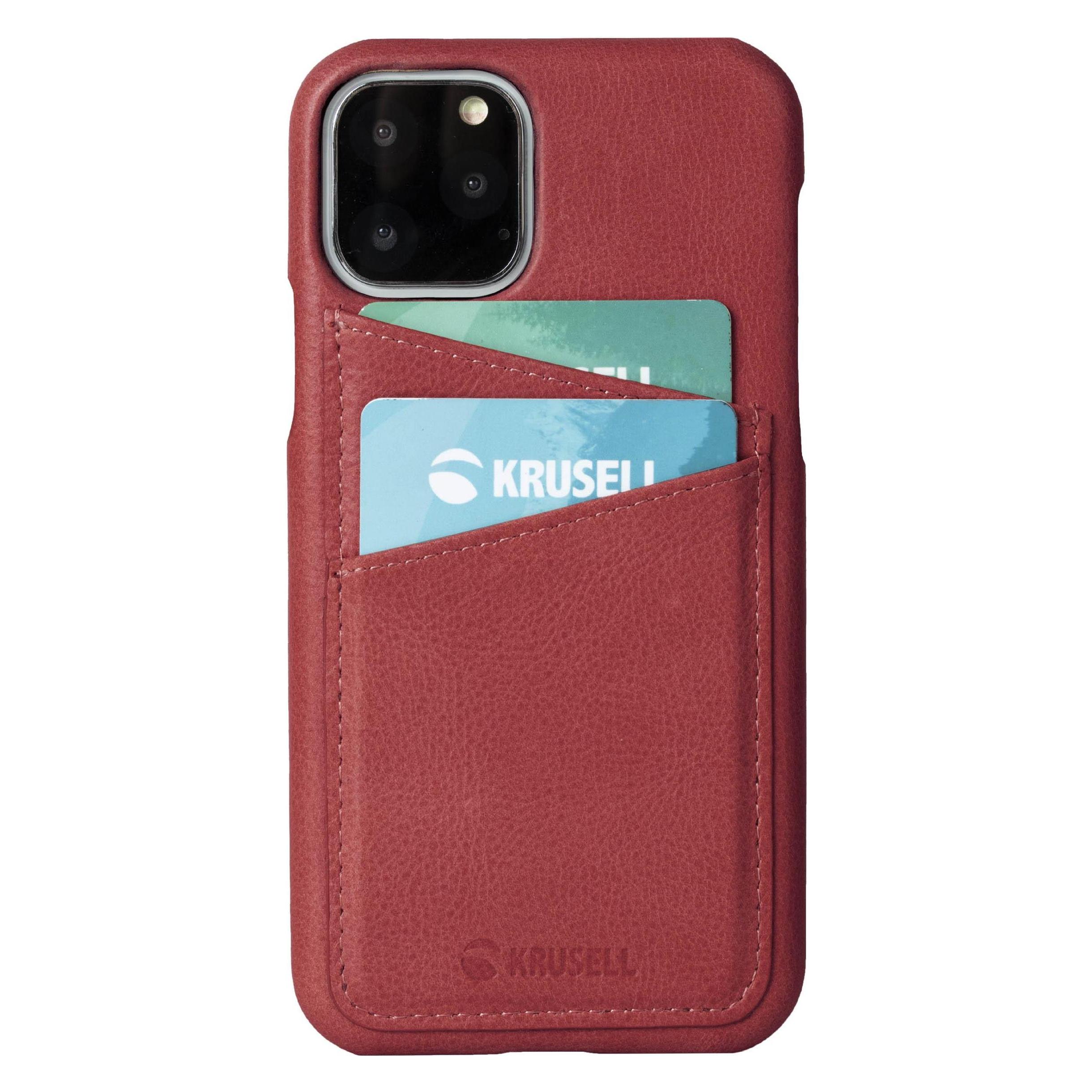Krusell Sunne CardCover Apple iPhone 11 Pro Max vintage red (61795) (Apple iPhone 11 Pro Max) (61795)