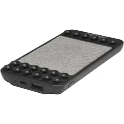 Denver PBQ-4000 - POWERBANK MIT KABELLOSER LADEFUNKTION NACH QI-STANDARD UND SAUGNÄPFEN - 4000 mAh (4000 mAh, 14.80 Wh), Powerbank, Schwarz
