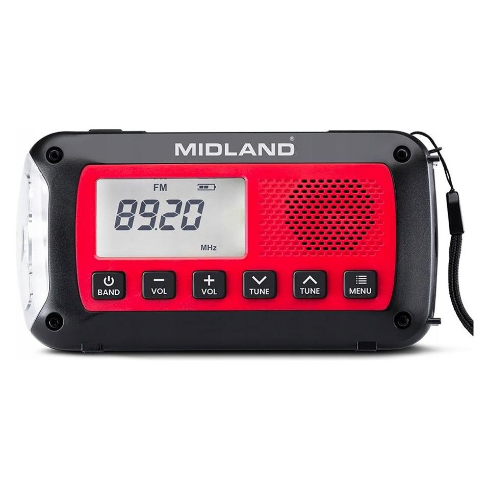 Albrecht Midland ER100 Notfallradio mit 2600mAh Akku (AM, FM) (ER100)