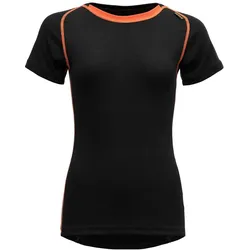 Devold, Damen, Funktionsshirt, Basic T-Shirt (M), Schwarz