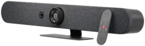 Logitech ConferenceCam Rally Bar Mini Grau Modulares 4K-Videokonferenzsystem 3840 x 2160 Pixel Lautsprecher