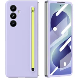 Avizar 360° Schutzhülle für Galaxy Z Fold 8 Ultra Matt mit Stift (Samsung Galaxy Z Fold8 Ultra), Smartphone Hülle, Violett