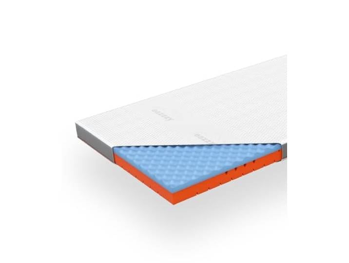 Genius eazzzy Topper Premium Cube Advance 9 cm Höhe, Matratzentopper, 2 in 1 Wende Topper mit Cooling Funktion, Memory Schaum, atimungsaktive Cover mit antibakterieller Wirkung Größe 140 x 200 x 9 cm