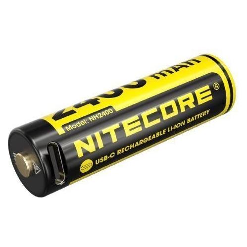 Nitecore NH2400 USB-C rechargeable AA batteries 2-pack (NH2400 2PCS)
