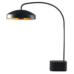 Heatsail Disc Luxus Heizstrahler / Stehlampe - COAL