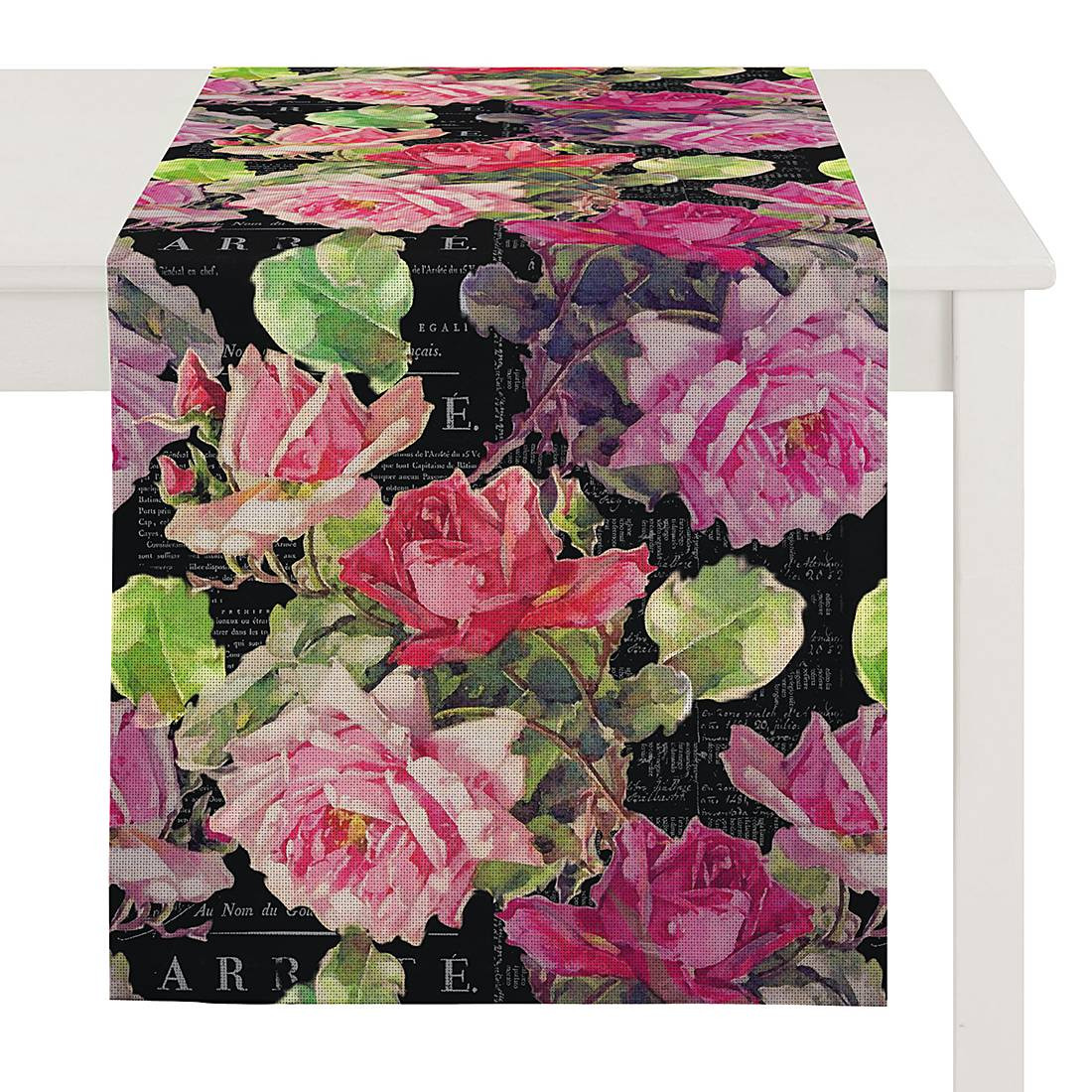 home24 Tafelloper Country Home IV Floral Multicolour B: 48 cm, L: 140 cm