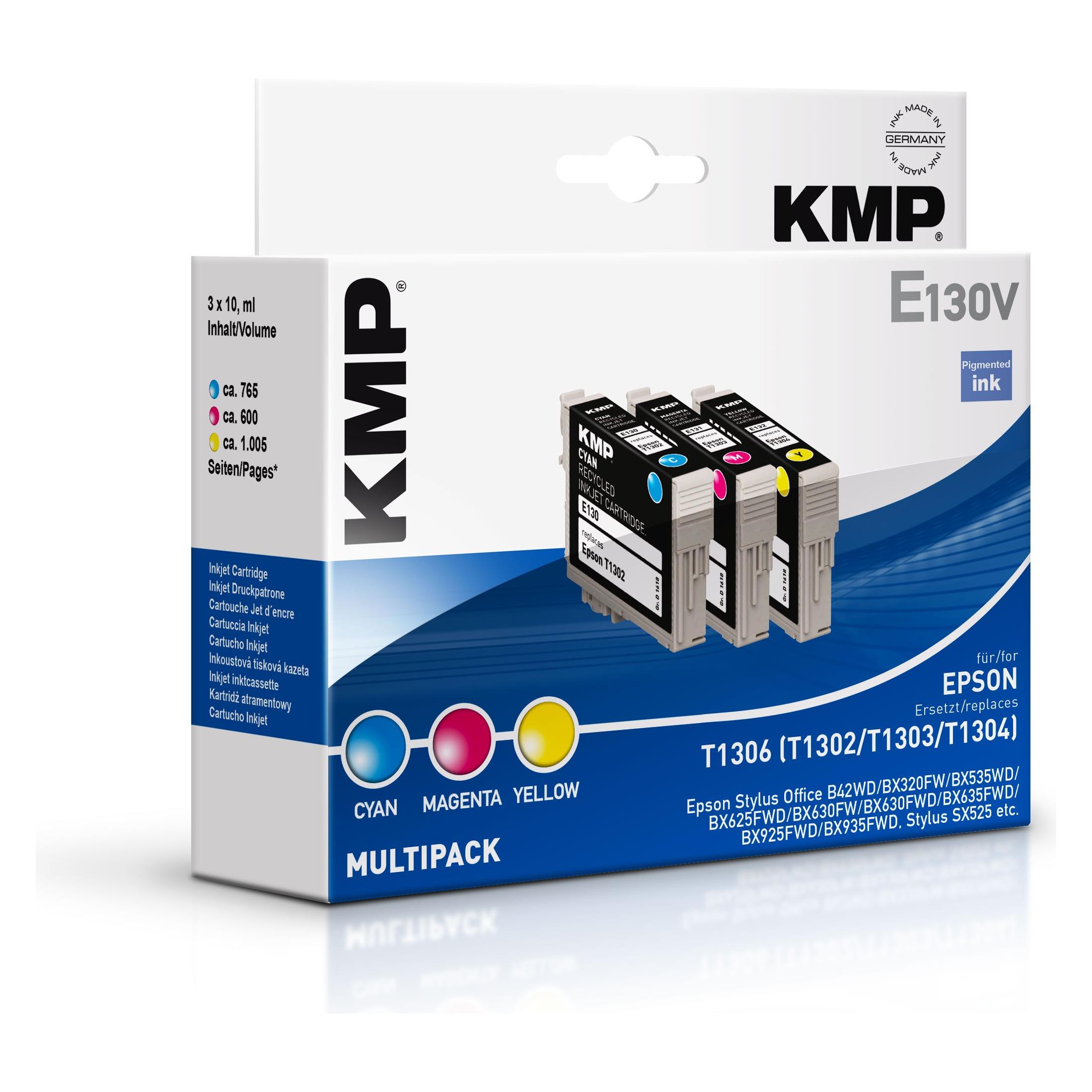 KMP E130V Multipack (C, M, Y) (1618,4050)