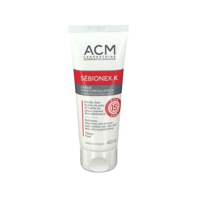 Sebionex - K Crème Kératorégulatrice kératorégulatrice. tube 40 ml Creme