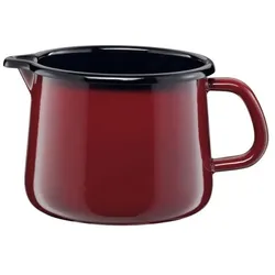 Riess Schnabeltopf Ø12cm 1,21L Rosso Emaille