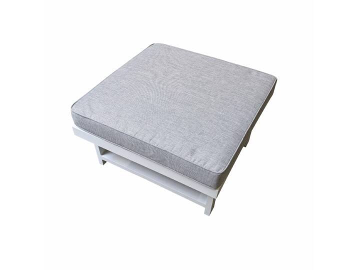 Home Islands New Chalong Loungehocker/Loungemodul - Aluminium weiß