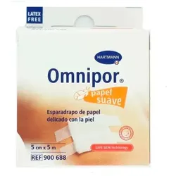 Hartmann Hypoallergenes Klebeband Papier 5mx5cm