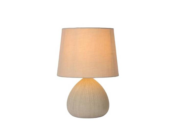 Lucide RAMZI - Tafellamp - Ø 18 cm - 1xE14 - Beige