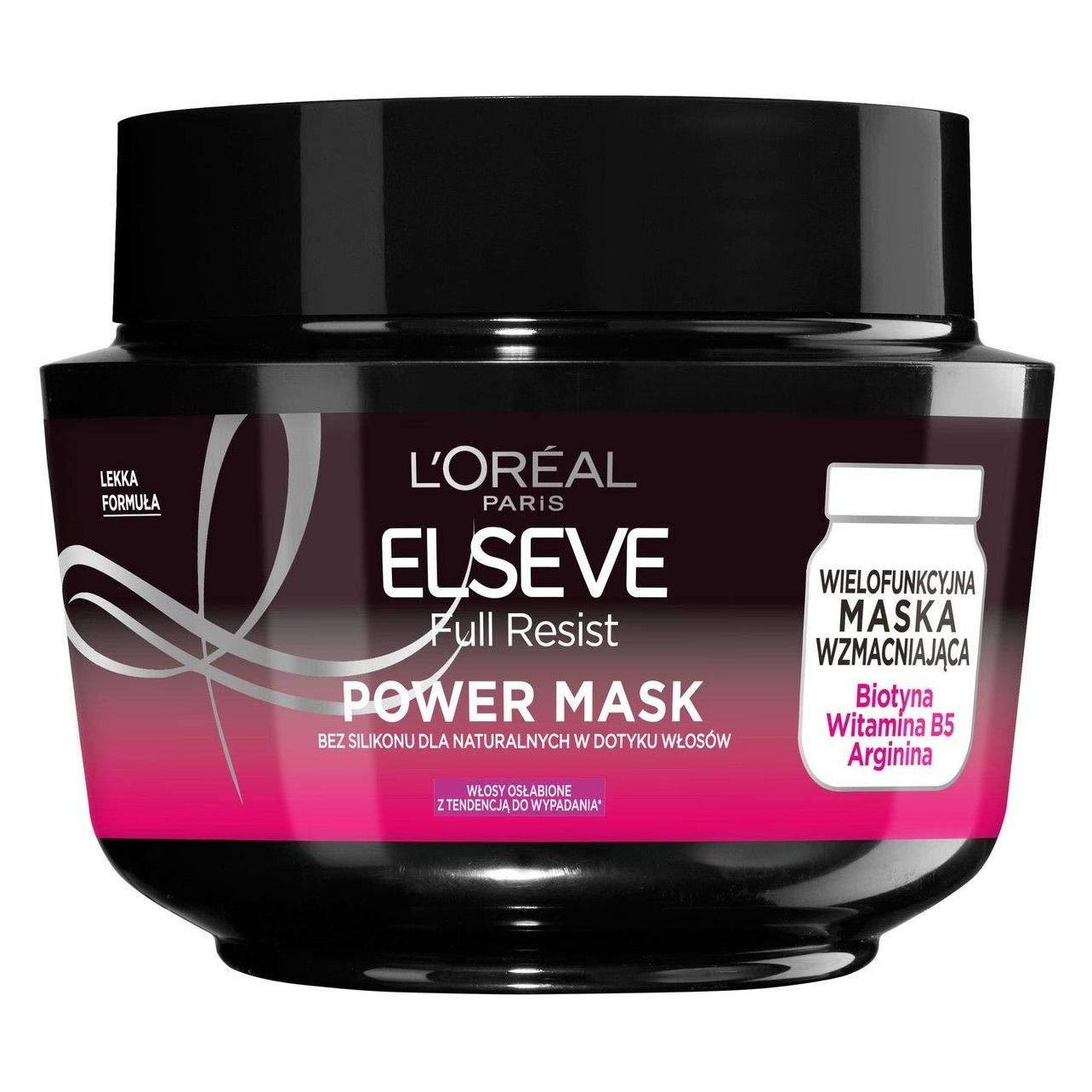 L'Oréal Paris L'Oreal - Elseve Full Resist Power Mask 300Ml Hair Mask-Serum (300 ml) (02156200)