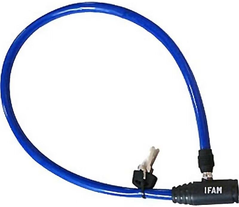 Candado De Cable Flexible Ifam Para Jardín, Piscina Y Playa Azul Talla Única Unisex