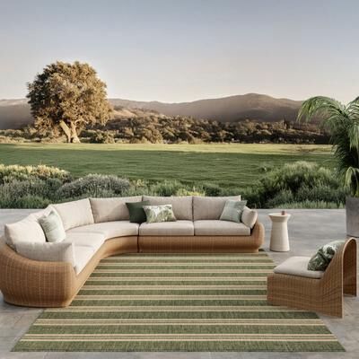 Nourison Horizon Indoor/Outdoor Modern Area Rug