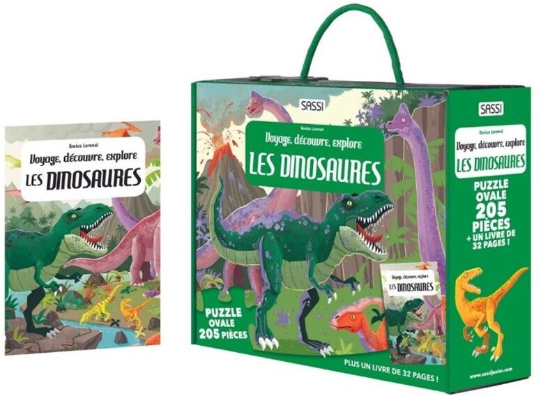 Sassi Voyage, découvre, explore - Les dinosaures