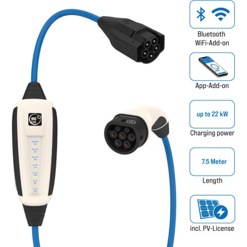 NRGkick 32A Pure für PV-Nutzer 7,5m WLAN