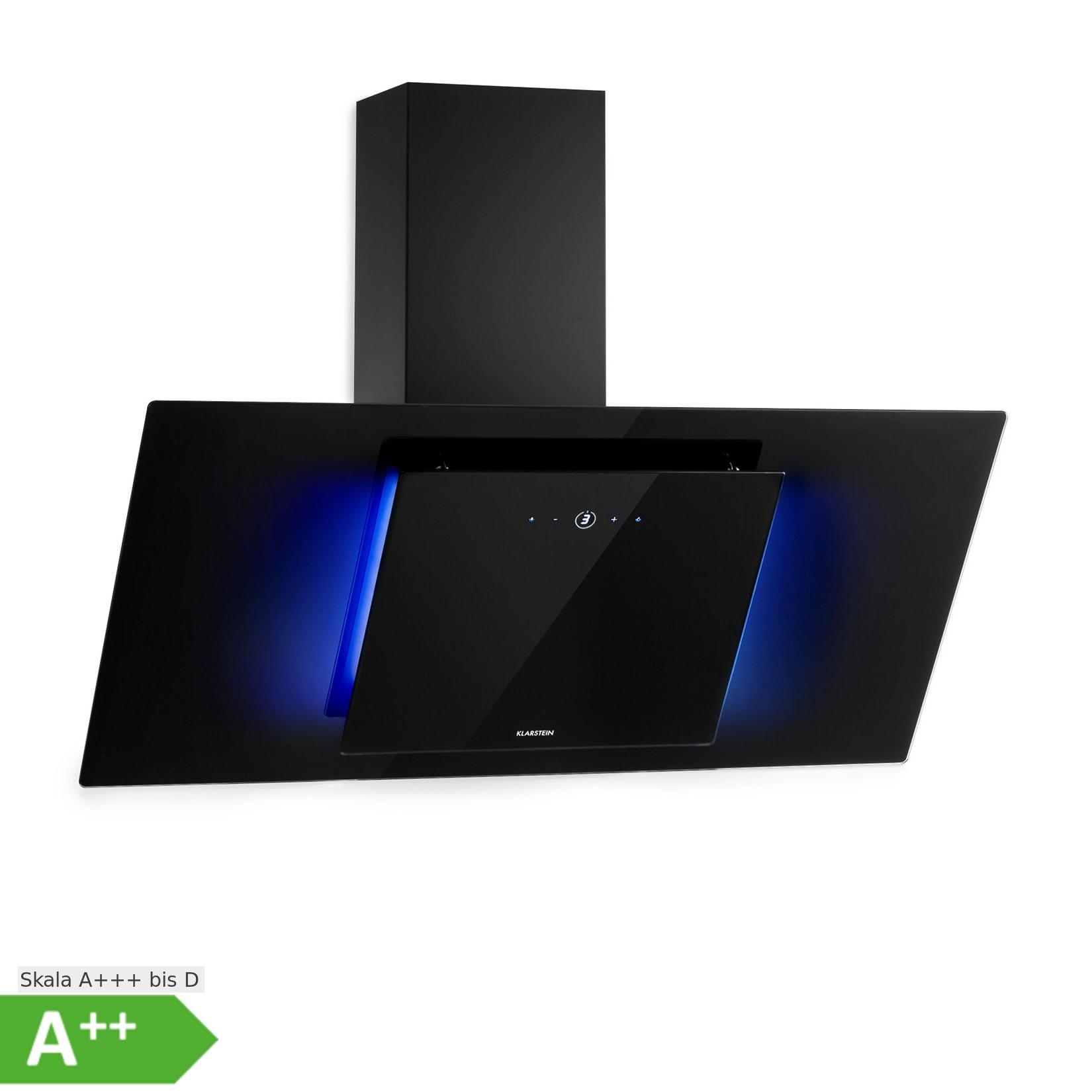 Eleonora 90 Dunstabzugshaube 420 m³/h Touch-Panel Ambiente-Licht