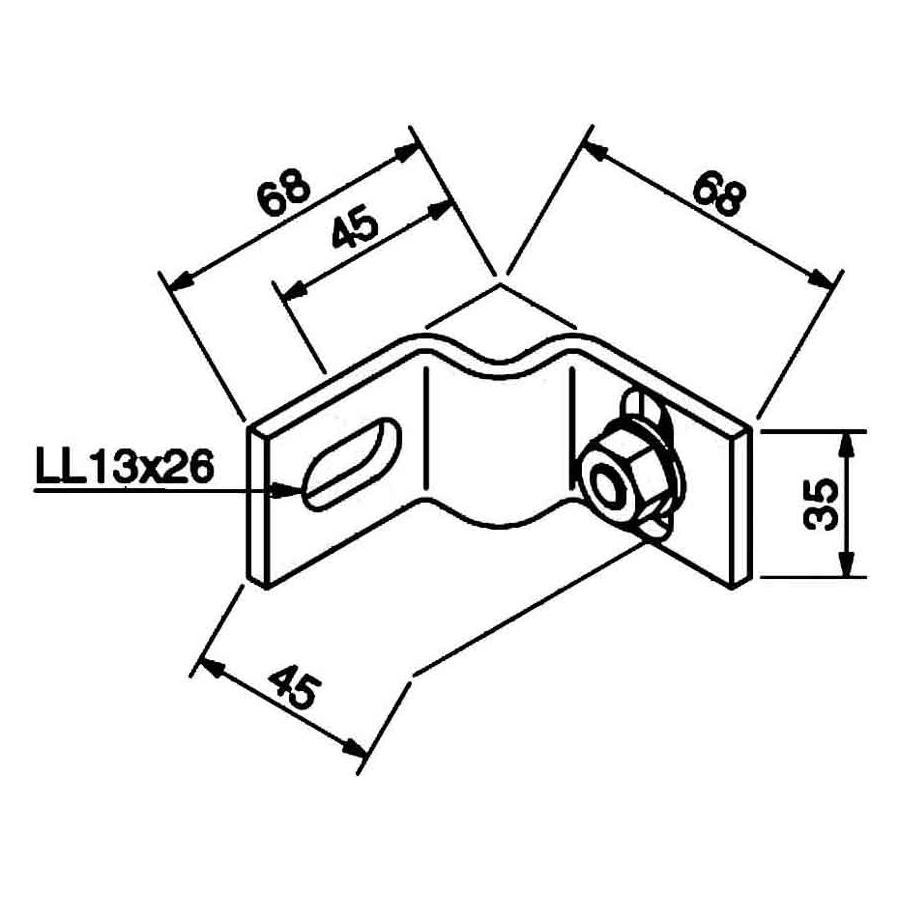Rico Ankerkloben (16J3-C)