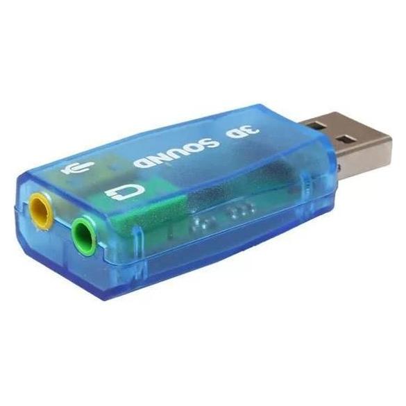 Gembird Karta sieciowa Karta dźwiękowa/Adapter dźwięku &quot,Virtus&quot, SC-USB-02 USB (USB) (SC-USB-02)