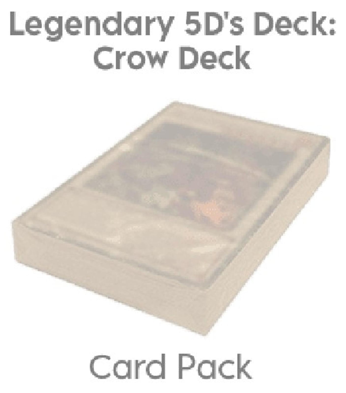 Konami Yu-Gi-Oh! Legendary 5Ds Deck: Crow Deck