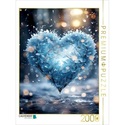 CALVENDO Puzzle Eis-Herz | 2000 Teile Lege-Größe 90x67cm Foto-Puzzle für glückliche Stunden, Sonstige von , Calvendo Puzzle