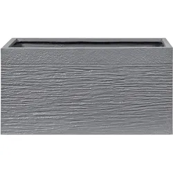 BLUMENTOPF grau rechteckig 60/29/30 cm Myra